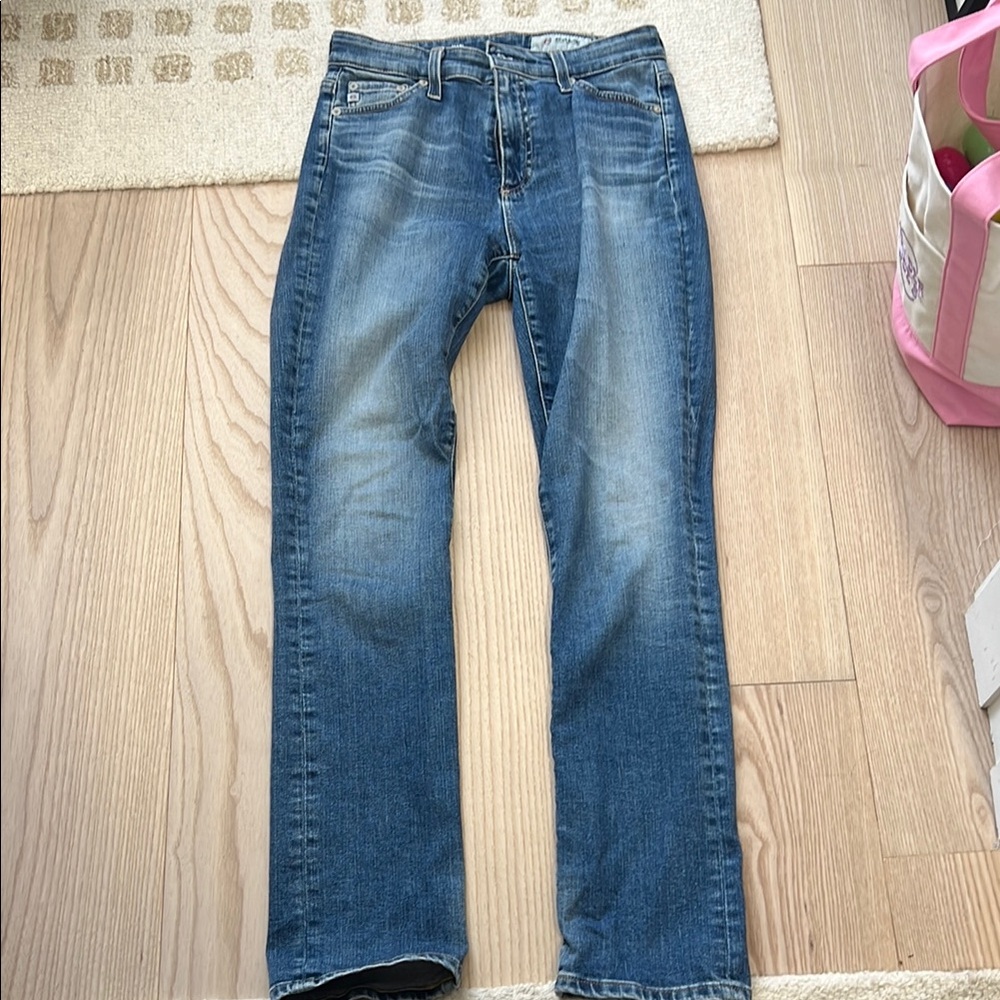AG High rise straight Mari Denim Jeans
